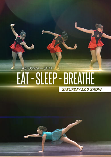 A.E. Dance Studio 2014 Annual Recital DVD 3:00 Show