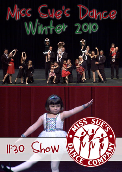 Miss Sue’s Dance 2010 – Winter (11:30 Show)