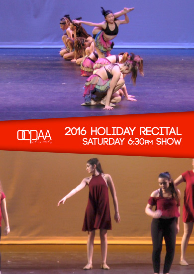 OCPAA 2016 — Winter (Saturday 6:30pm Show)